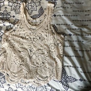 juniors  Crochet Top